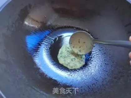 Make A green eggcake step 5