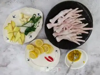 Make Pistol chicken claws step 2