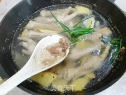 Make Pistol chicken claws step 4