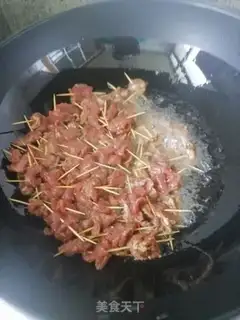 Make Toothpick beef step 8