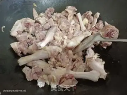Make Chicken mushrooms step 2