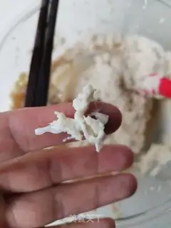 Make Pollfish mashed tofu step 7