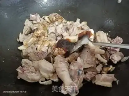 Make Chicken mushrooms step 4