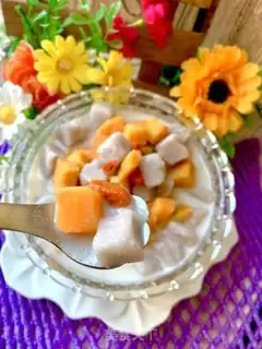 Make Coconut and potato sweet soup step 4