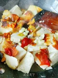 Make Red roast tofu step 4