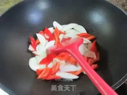 Make Black-mucked red pepper step 5