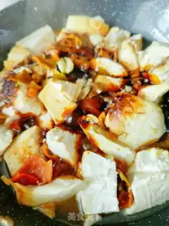 Make Dry squid and skin fish congee step 13