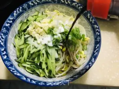 Make Hot spicy noodles step 7