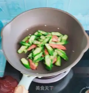 Make Ham sausage and acne step 6