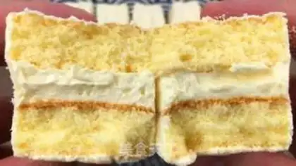 Make Old cream cake step 26