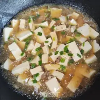 Make Meat stew, tofu step 6