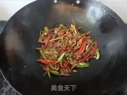 Make Chili fried duck step 5