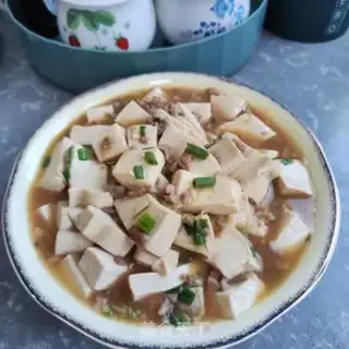 Make Meat stew, tofu step 7