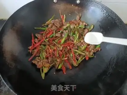 Make Chili fried duck step 6