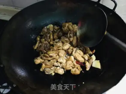 Make Potato chicken step 1