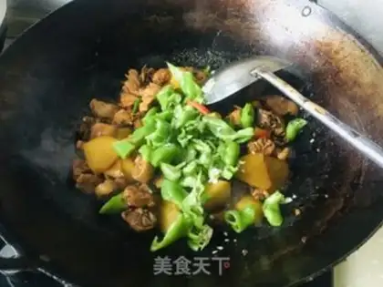 Make Potato chicken step 4