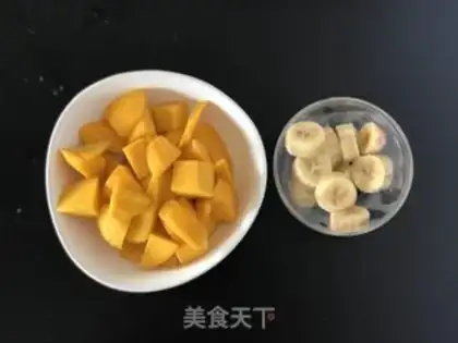 Make Mango banana shake step 0