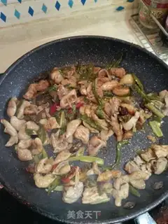Make Fat intestinal potato chips step 2