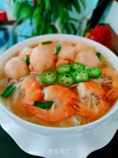 Make Shrimp noodles step 18