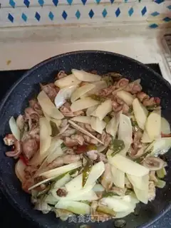 Make Fat intestinal potato chips step 4