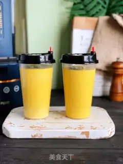 Make Mango banana shake step 5