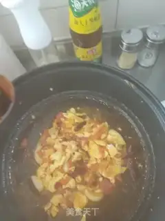 Make Tomato egg noodles step 7