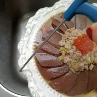 Make Pork meatballs step 11