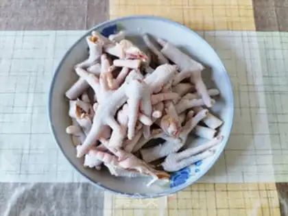 Make Spicy lemon claws step 1