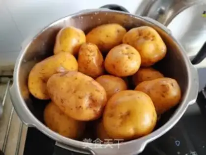 Make Potato dry step 1