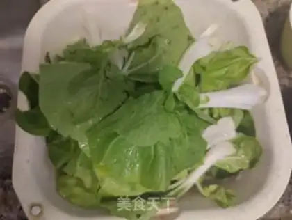 Make Garlic cabbage step 0