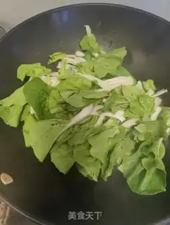 Make Garlic cabbage step 2