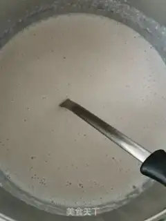 Make Milk peanut soup step 5