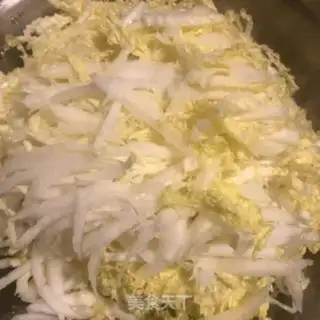 Make Cabbage dumplings step 2