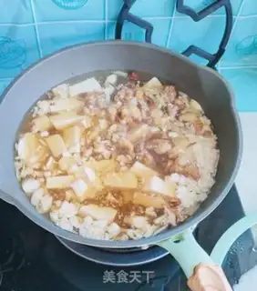Make Tofu soup step 4