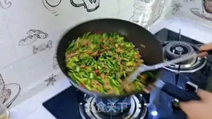 Make Garlic little fried meat step 10