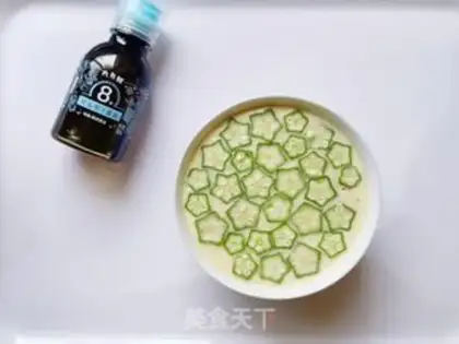 Make Autumn steamed eggs step 5