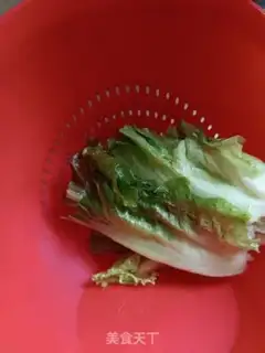Make Red oil dumplings step 1