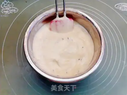 Make Rose sauce sponge cake step 6