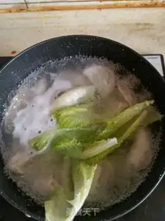 Make Red oil dumplings step 3