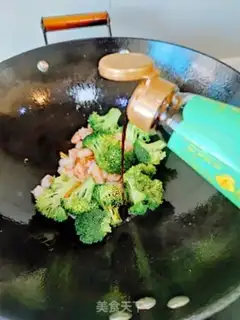 Make Shrimp broccoli step 4