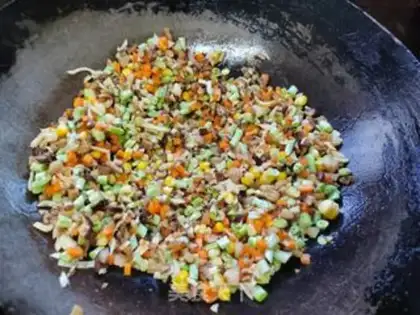 Make Three fresh bean skins from the castle step 5