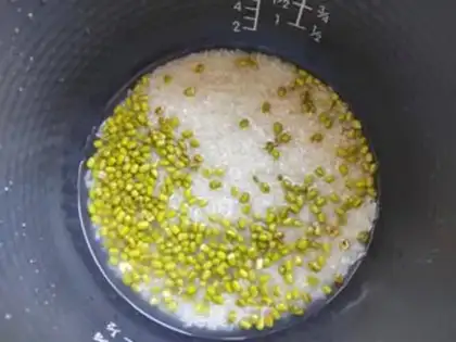 Make Pumpkin rice step 0