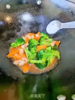 Make Shrimp broccoli step 6