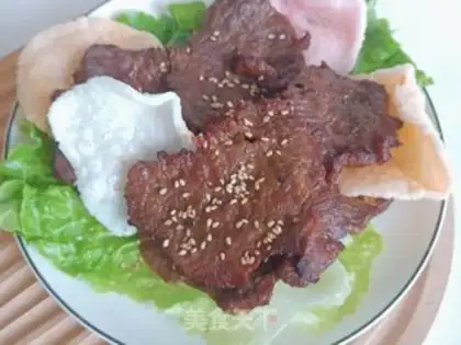 Make Air-cooked beef chips step 6
