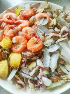 Make A little seafood step 15