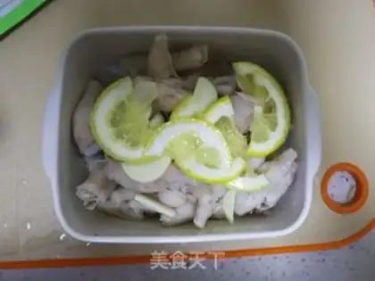 Make Spicy lemon claws step 6