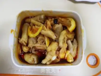 Make Spicy lemon claws step 8