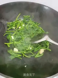 Make Clear the pumpkin seedlings step 4