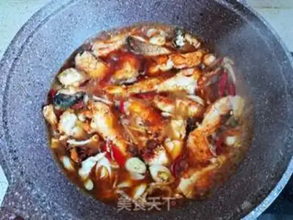 Make Red-burned fish step 8