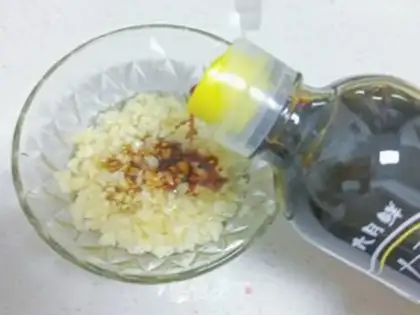 Make Garlic fan silk melon step 4